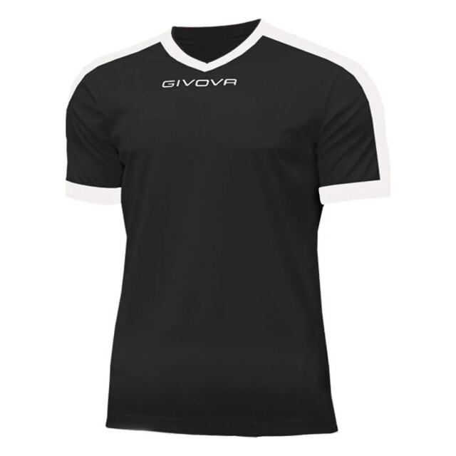 Givova Heren revolution interlock t-shirt UTMR536_whiteblack large