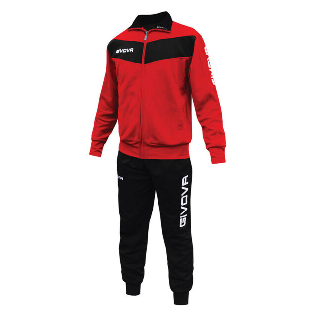 Givova Heren tuta visa trainingspak UTMR2495_redblack large