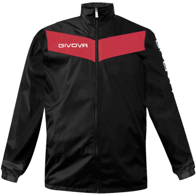 Givova Heren scudo waterdichte jas UTMR78188_blackred large
