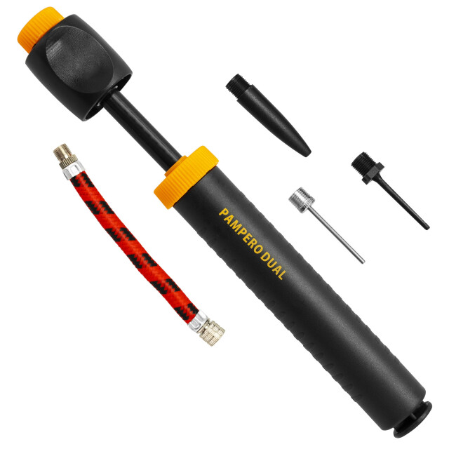 Spokey Pampero dubbele luchtpomp UTMR78441_orangegrey large
