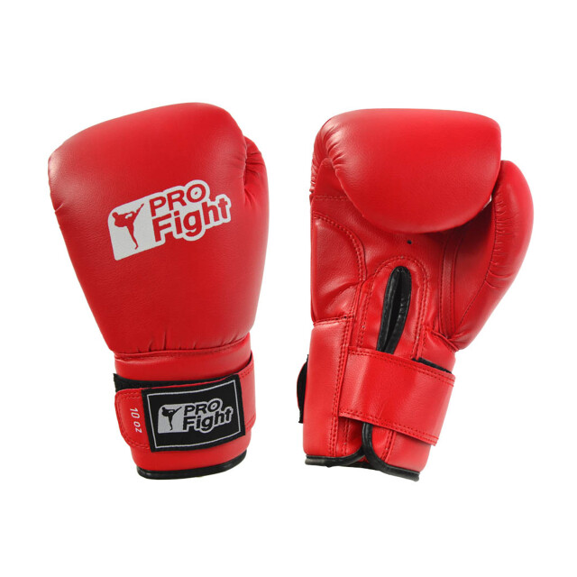 PROfight Logo pvc bokshandschoenen UTMR78424_red large