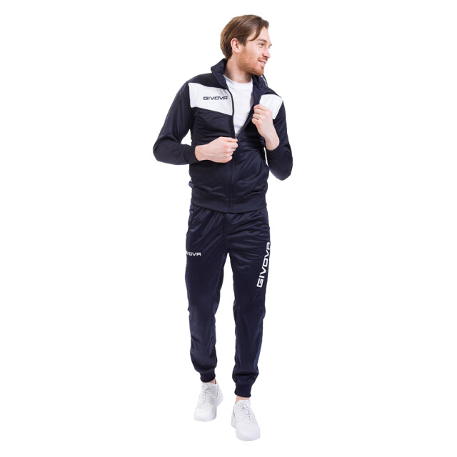 Givova Heren tuta visa trainingspak UTMR78061_navywhite large