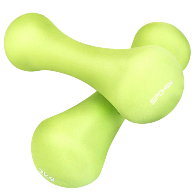 Spokey Bone 2kg dumbbell (set van 2) UTMR78475_green large