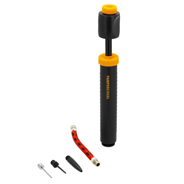 Spokey Pampero dubbele luchtpomp UTMR78441_orangegrey large