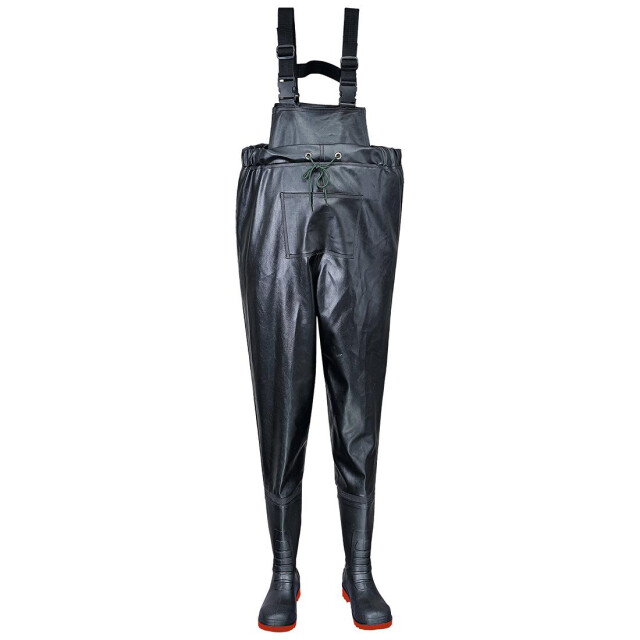 Portwest Heren veiligheids borstlap met verstelbare riem UTPW1496_black large