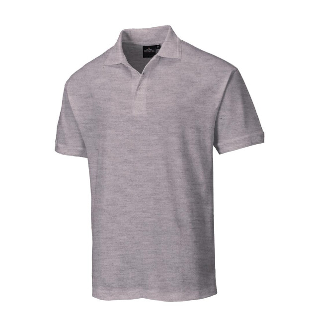 Portwest Heren napels poloshirt UTPW142_heathergrey large