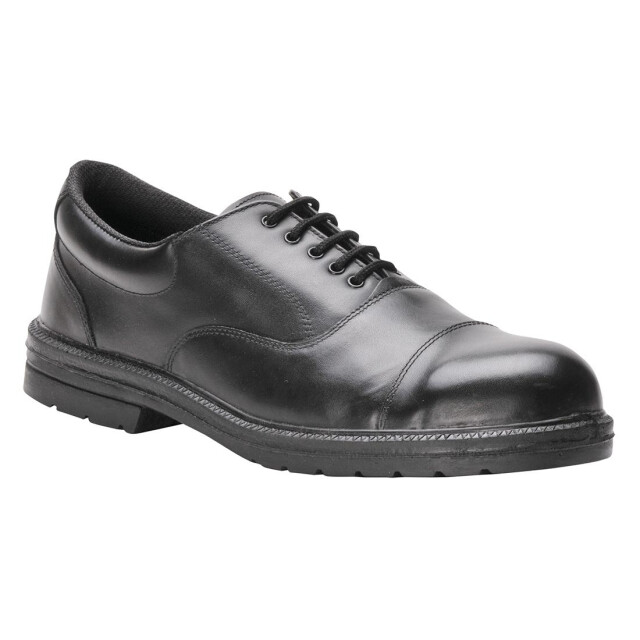 Portwest Heren steelite executive leren oxford schoenen UTPW1053_black large