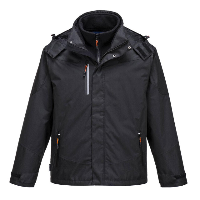 Portwest Heren radial 3 in 1 jas UTPW1316_black large