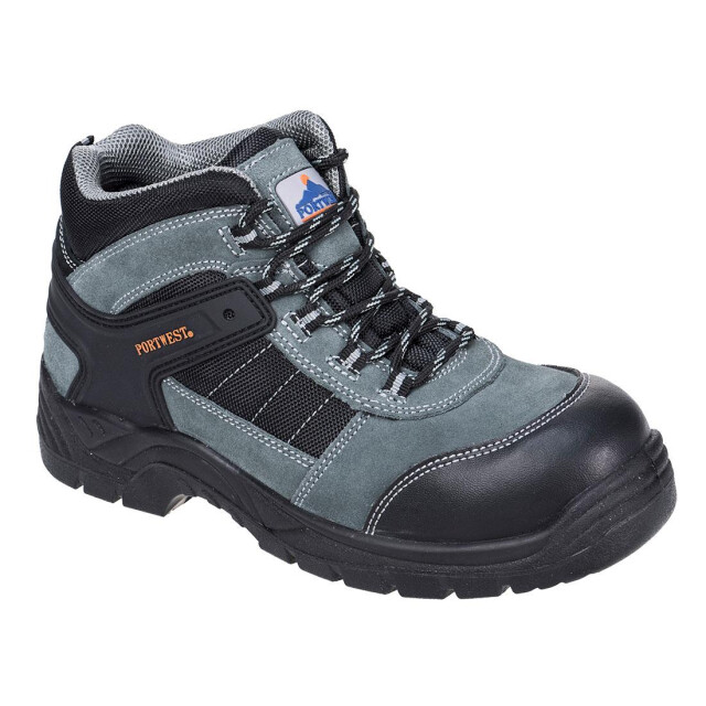 Portwest Unisex trekker plus cow suede compositelite veiligheidslaarzen voor volwassenen UTPW713_black large