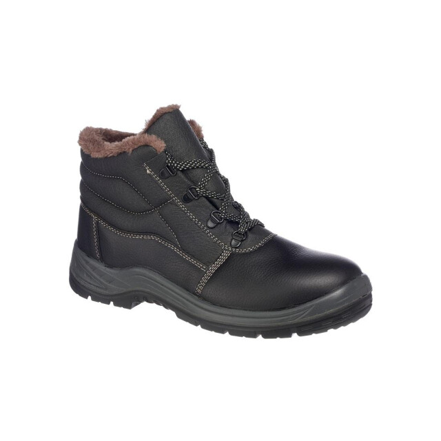 Portwest Unisex adult steelite kumo leder bontgevoerde veiligheidslaarzen UTPW808_black large