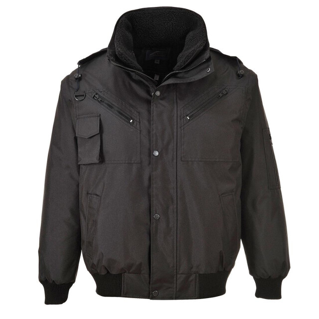 Portwest Heren 4 in 1 bomberjack UTPW986_black large