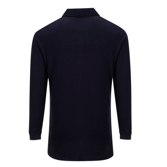 Portwest Vlamwerend anti-statisch herenpoloshirt met lange mouwen UTPW540_navy large