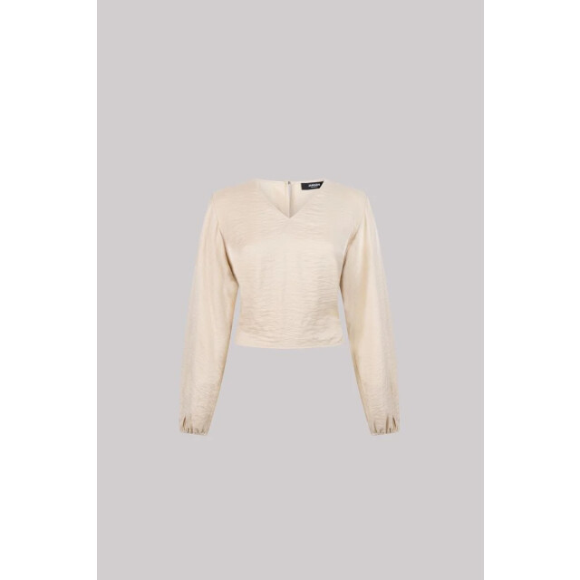 Jansen Amsterdam Sam top sq 168 wrap blouse sand SQ 168 large