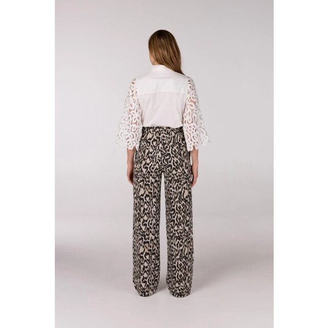 Jansen Amsterdam Odelia blouse l710 lach sleeves off-white L710 large