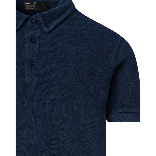 Morse code Alpha 5 towel 1 polo met korte mouwen 099713-001-L large