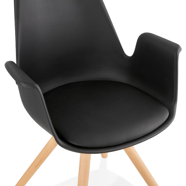 Alterego Stoel met armleuningen zalik 2949510 large