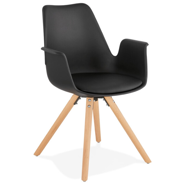 Alterego Stoel met armleuningen zalik 2949510 large