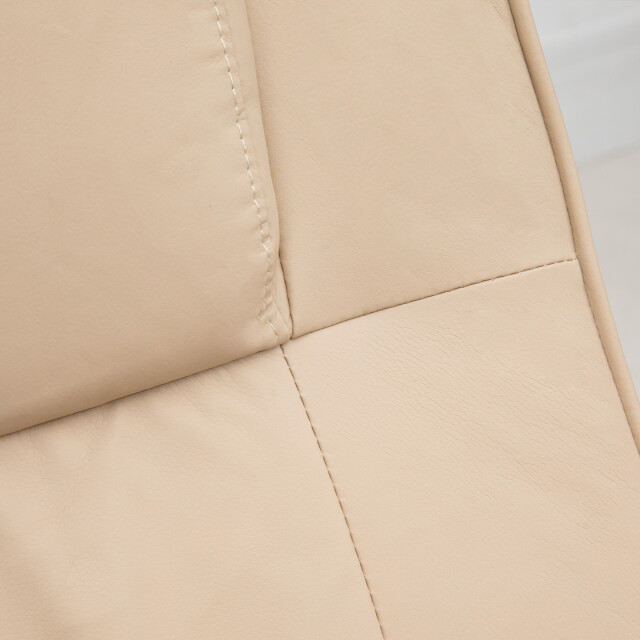 4goodz Relaxfauteuil met massagestoel met voetenbank kunstleer - 3179008 large