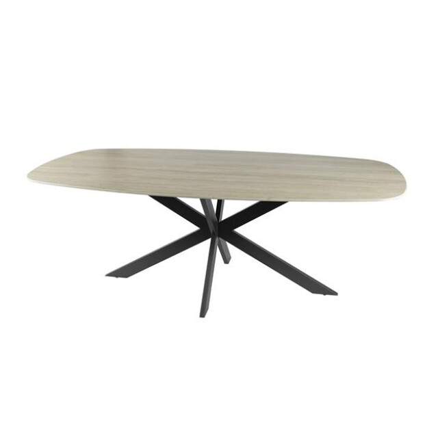 Hoyz eetkamertafel 215 deens ovaal romano travertin 3d keramiek 3171151 large