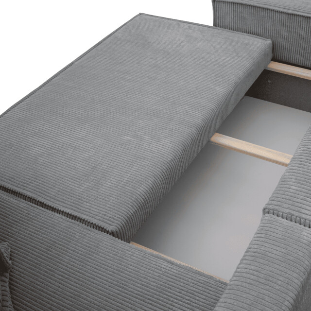 CaliCosy Slaapbank met 3 zitplaatsen en omkeerbare chaise longue l244 cm anna 3061558 large