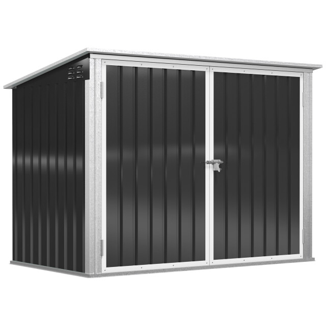 4goodz Gegalvaniseerd stalen containerombouw afvalbak kliko ombouw voor 2 3179010 large