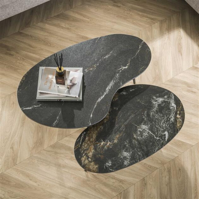Hoyz salontafel set-2 niervormig fossil keramiek 3171163 large