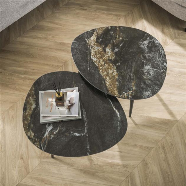 Hoyz salontafel set-2 organisch fossil keramiek 3171164 large