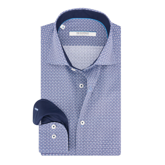 The Blueprint trendy overhemd met lange mouwen bp55-5 097734-001-XL large