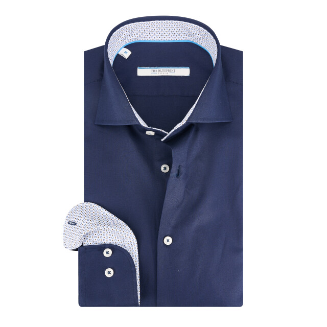 The Blueprint trendy overhemd met lange mouwen bp56-3 097739-001-L large