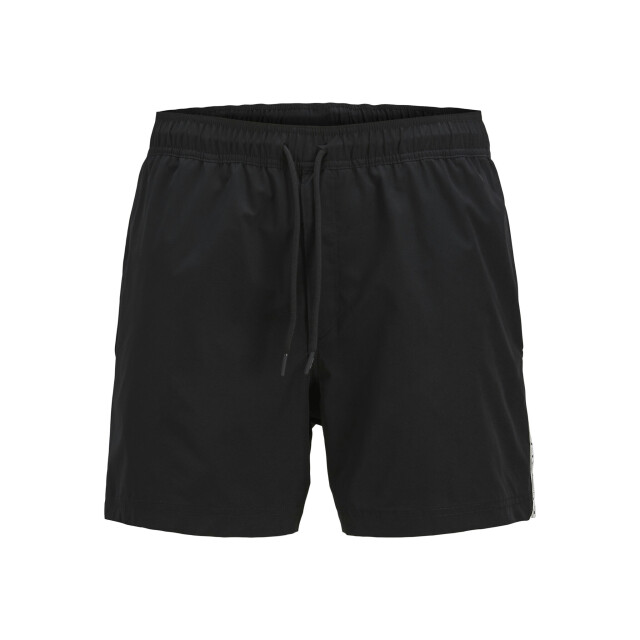 Jack & Jones Heren zwemshort jpstmaui logo tape 12272879-Black large