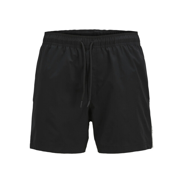 Jack & Jones Heren zwemshort jpstmaui logo tape 12272879-Black large