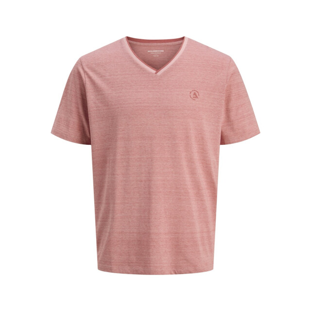 Jack & Jones Jcocontrast tee ss v-neck smu - 5339.60.0003 large