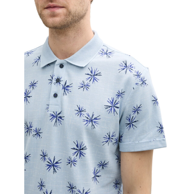 Tom Tailor Polo pique ss dessin 5369.39.0003 large