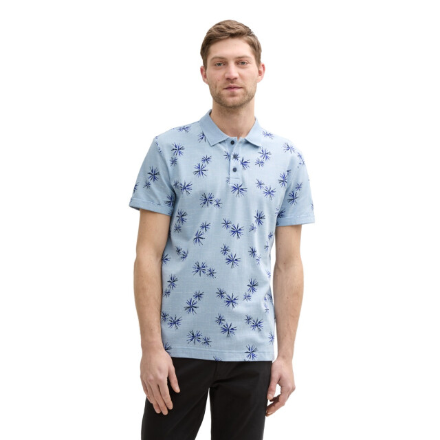 Tom Tailor Polo pique ss dessin 5369.39.0003 large