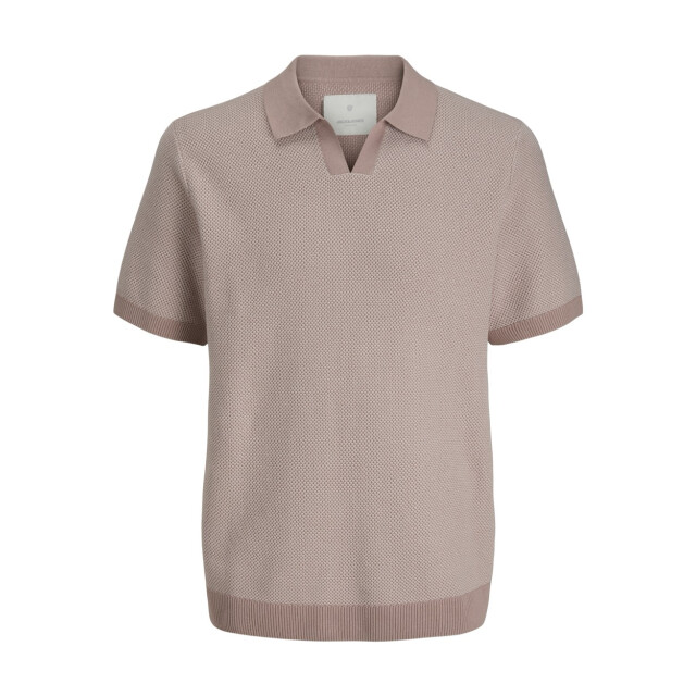 Jack & Jones Jprcceaston knit split neck ss sn oud 5369.63.0001 large