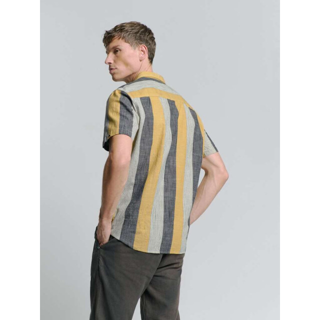 No Excess Shirt short sleeve revers collar sl yellow 27490343-070 large