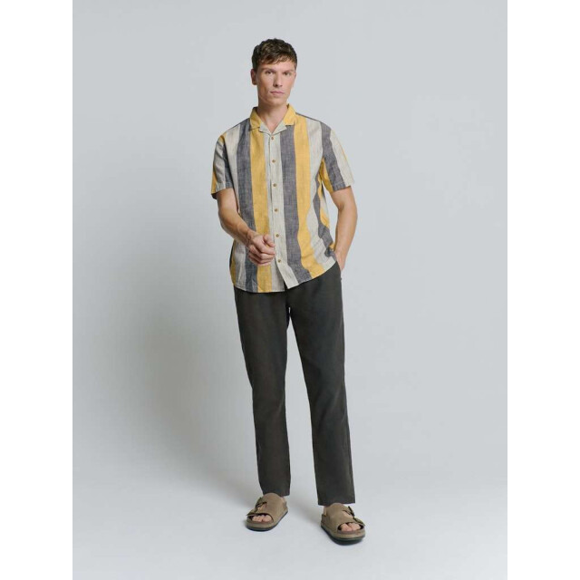 No Excess Shirt short sleeve revers collar sl yellow 27490343-070 large