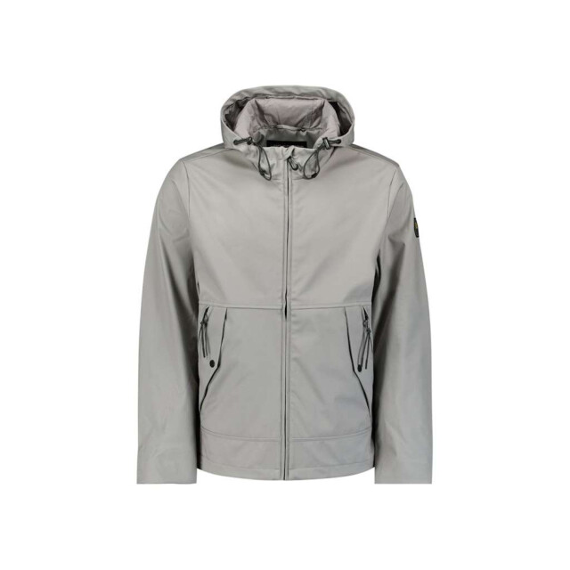 No Excess Jacket mid long hooded mid grey 27630215-180 large