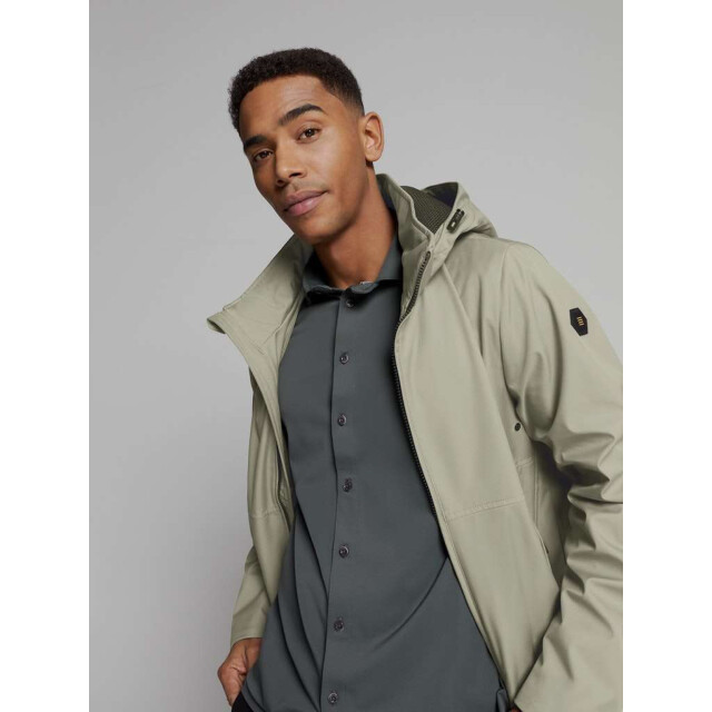 No Excess Jacket mid long hood detachable light army 27630225-177 large