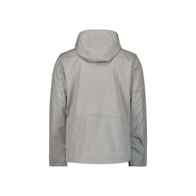 No Excess Jacket mid long hooded mid grey 27630215-180 large