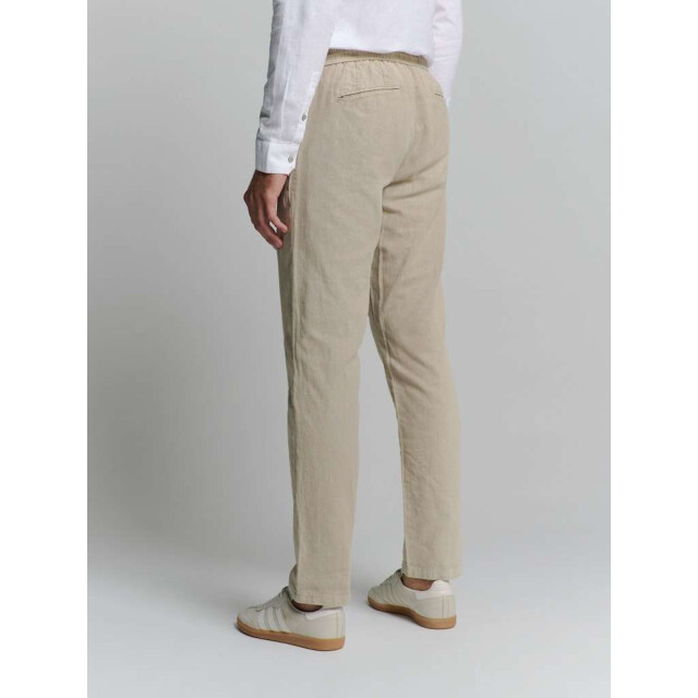No Excess Pants with linen garment dyed light desert 277140311-310 large