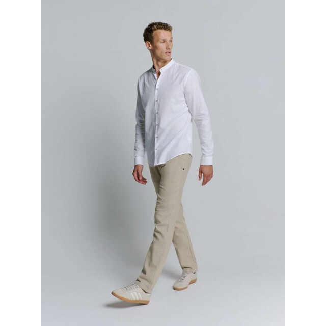 No Excess Pants with linen garment dyed light desert 277140311-310 large