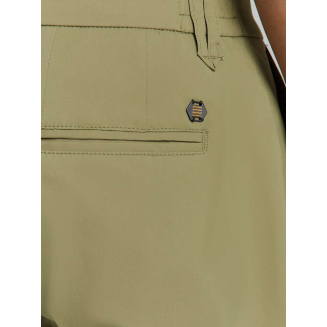 No Excess Short stretch chino travel twill mid army 278190302-167 large