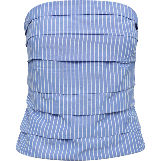 Co'Couture Teacc stripe tube top blue 35825-17 large