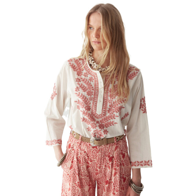 Maison Hotel Shyla blouse azzuro Shyla blouse large