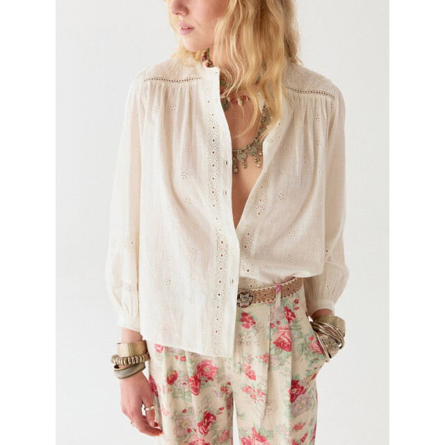 Maison Hotel Colette blouse ivory Colette blouse large