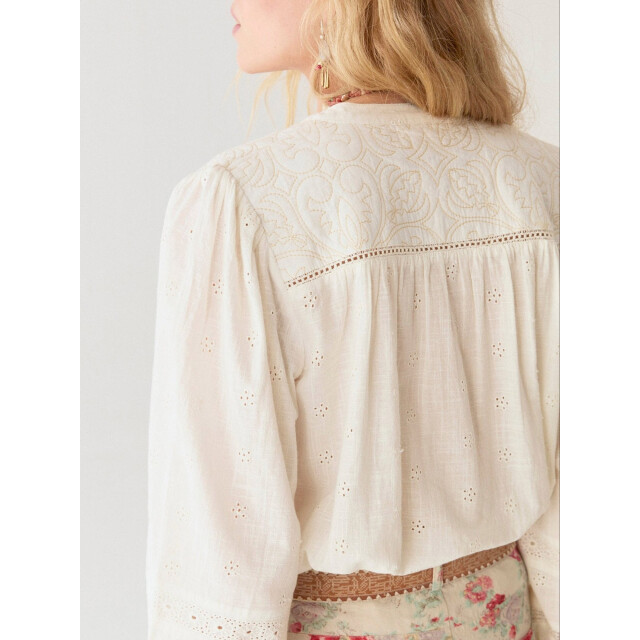 Maison Hotel Colette blouse ivory Colette blouse large