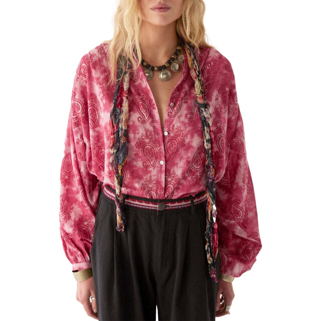 Maison Hotel Naty blouse pink city Naty blouse large