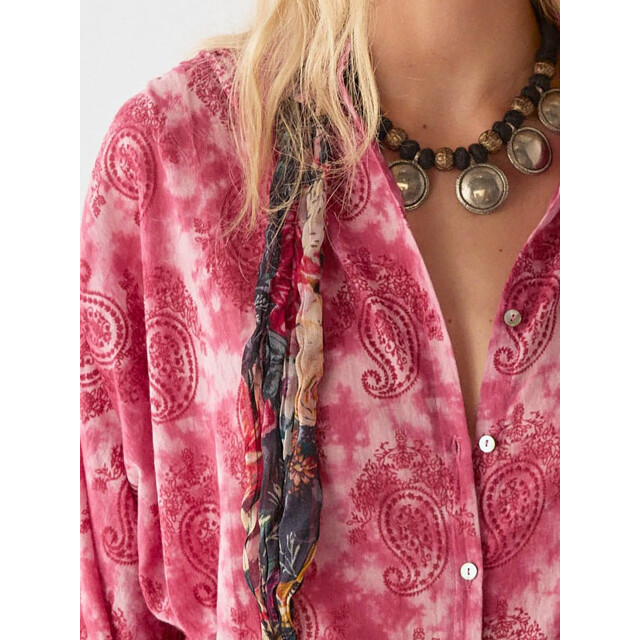 Maison Hotel Naty blouse pink city Naty blouse large