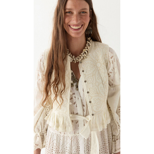 Maison Hotel Sandro vest ivory Sandro ves large